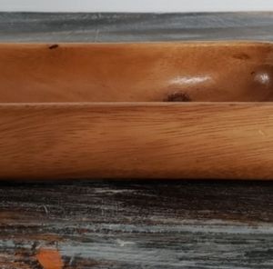 None Accents - Small solid wood bowl None Accents - Small solid wood bowl